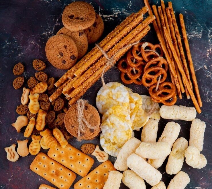 المنتجات الخفيفة والمقرمشات